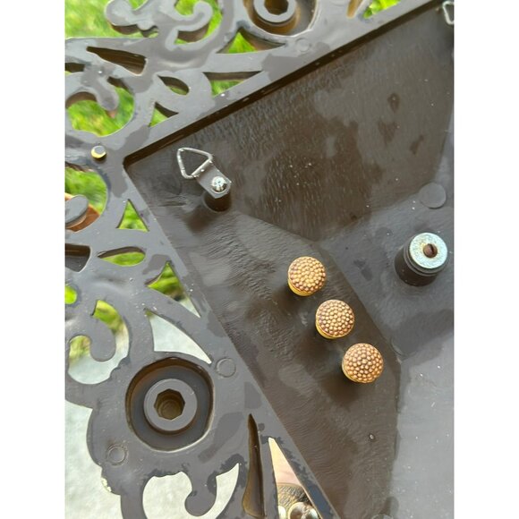 VTG 70s Syroco Style Wall Sconce Candle Holder Ornate Baroque Decor - Picture 5 of 8